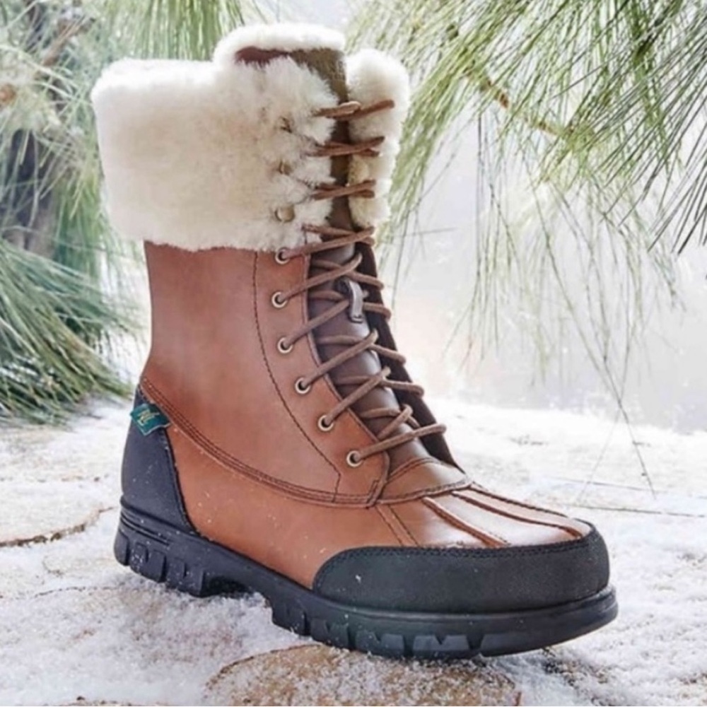 Lauren Ralph Lauren Quinta Winter Boots with Fur Lining